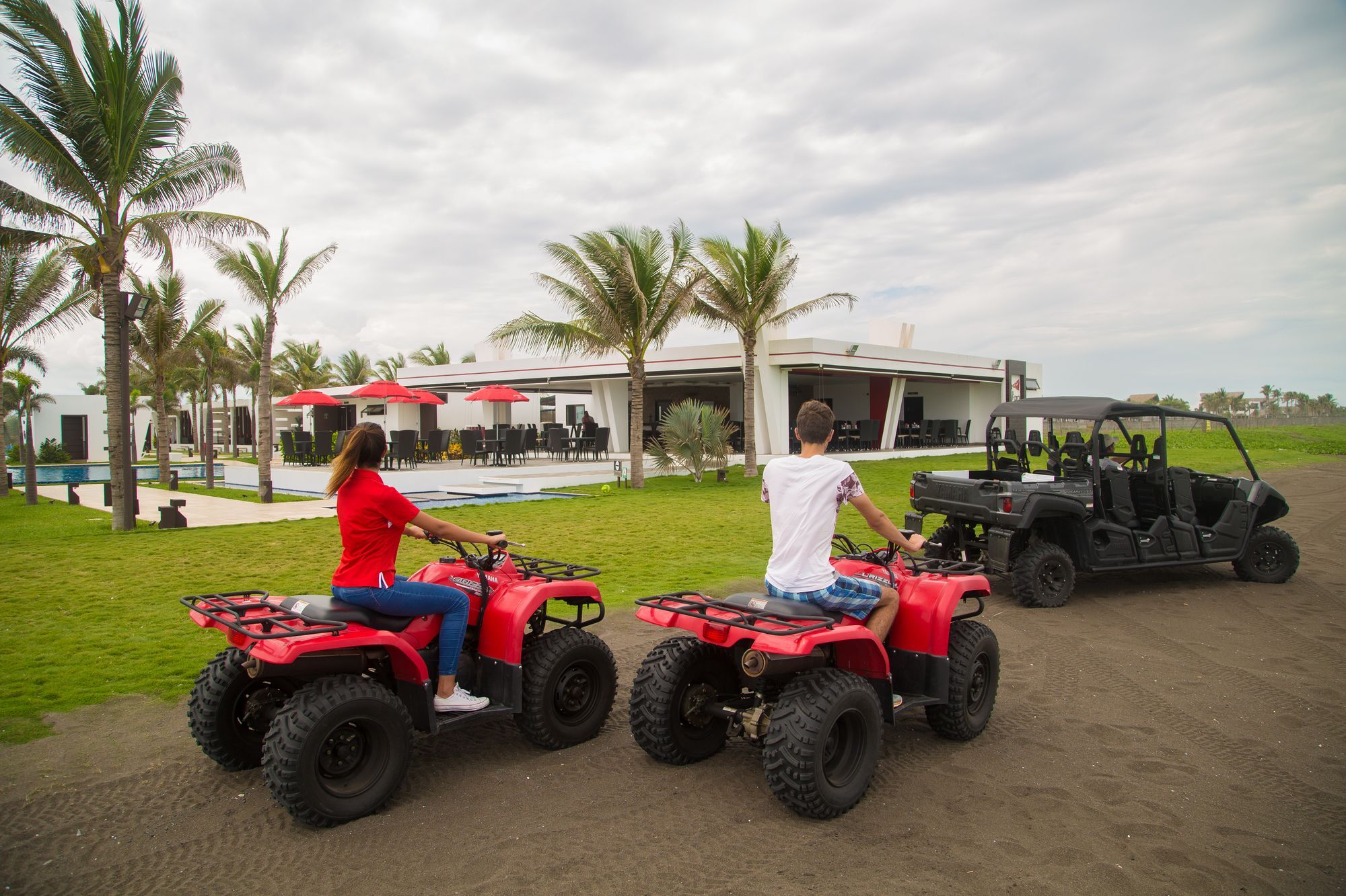 Hotel El Faro Monterrico Buitenkant foto
